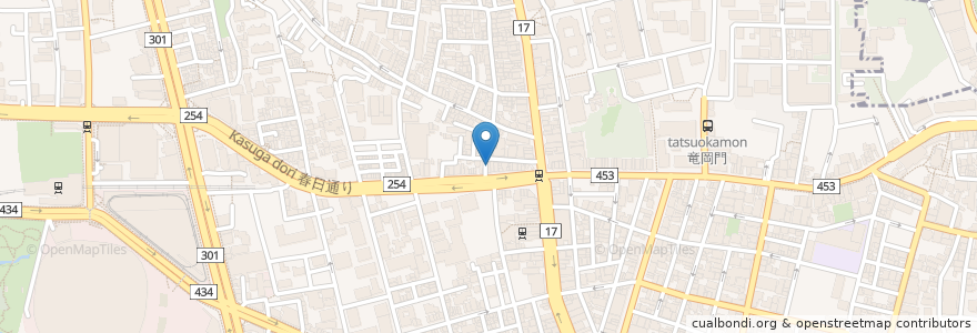 Mapa de ubicacion de 本郷耳鼻咽喉科クリニック en Japan, Tokyo, Bunkyo.