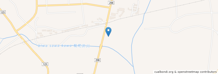 Mapa de ubicacion de 快活Club 花巻店 en 일본, 이와테현, 花巻市.