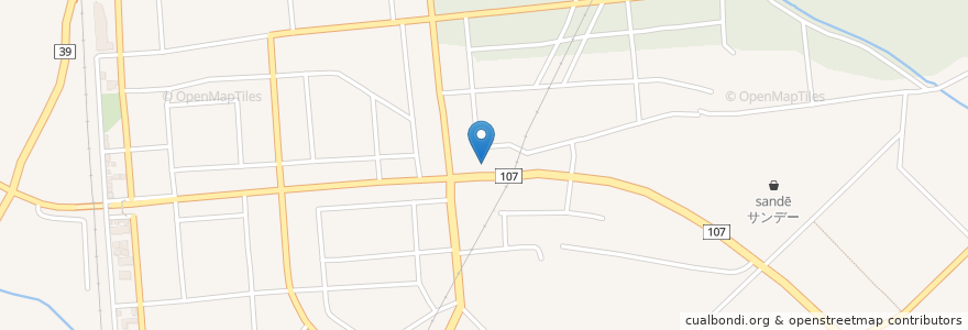 Mapa de ubicacion de プチコレット en 日本, 岩手県, 北上市.