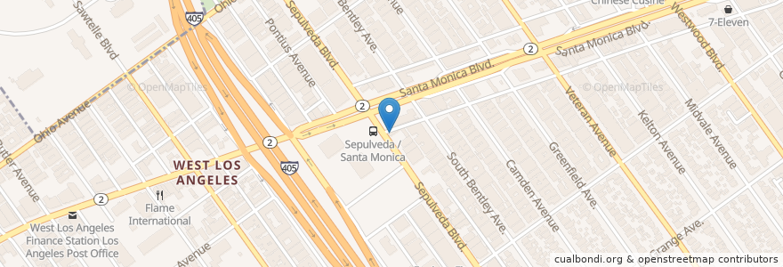 Mapa de ubicacion de Zankou Chicken en 美利坚合众国/美利堅合眾國, 加利福尼亚州/加利福尼亞州, 洛杉矶县, 洛杉矶.