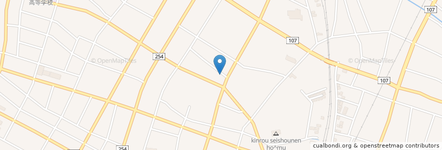 Mapa de ubicacion de 居酒屋 苦楽楽 en Япония, Иватэ, 北上市.