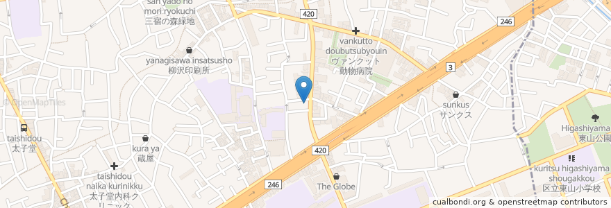 Mapa de ubicacion de JUNK ROCK CAFE en Jepun, 東京都, 世田谷区.