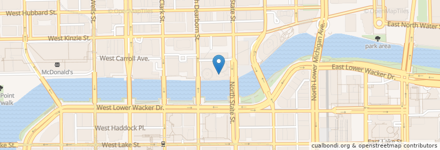 Mapa de ubicacion de Smith & Wollensky en 美利坚合众国/美利堅合眾國, 伊利诺伊州 / 伊利諾州, 芝加哥.