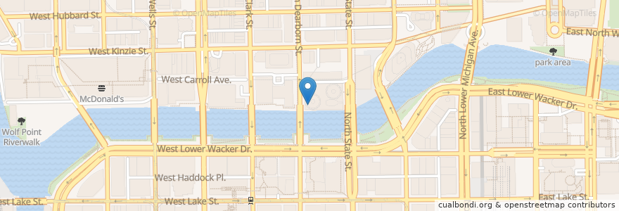 Mapa de ubicacion de Dick's Last Resort en ایالات متحده آمریکا, ایلینوی, شیکاگو.