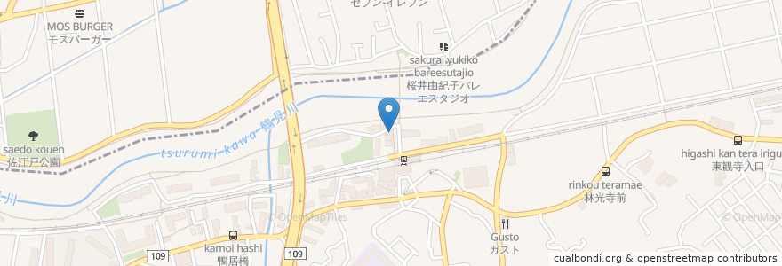 Mapa de ubicacion de タコとハイボール en 일본, 가나가와현, 요코하마시.