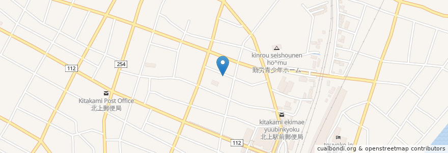 Mapa de ubicacion de 串八 北上店 en Japan, Präfektur Iwate, 北上市.