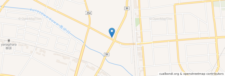 Mapa de ubicacion de かみ食堂 en Japão, 岩手県, 北上市.