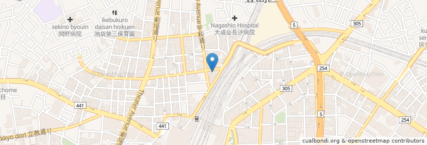 Mapa de ubicacion de アマリエンボーン en ژاپن, 東京都, 豊島区.