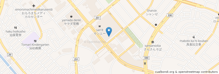 Mapa de ubicacion de サーティワンアイスクリーム en ژاپن, 沖縄県, 那覇市.