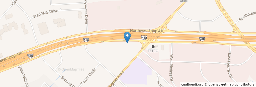 Mapa de ubicacion de Niki's Cafe en Amerika Syarikat, Texas, Bexar County, San Antonio.