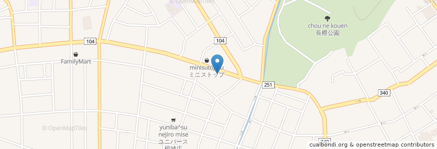 Mapa de ubicacion de 佐々木泌尿器科病院 en 日本, 青森県, 八戸市.