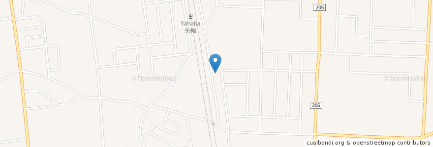 Mapa de ubicacion de お食事処 和 en 日本, 岩手県, 紫波郡, 矢巾町.