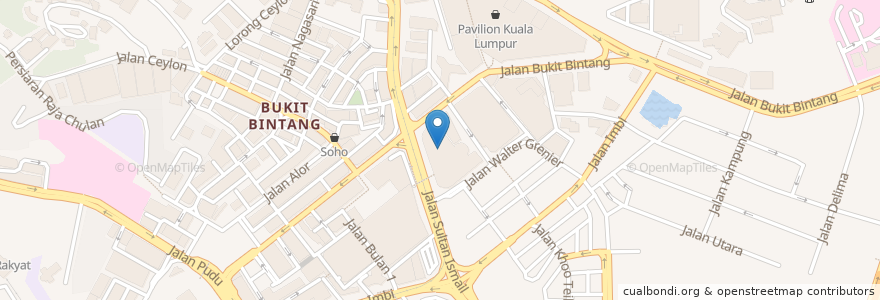 Mapa de ubicacion de Food Court Lot 10 en Malesia, Selangor, Kuala Lumpur.