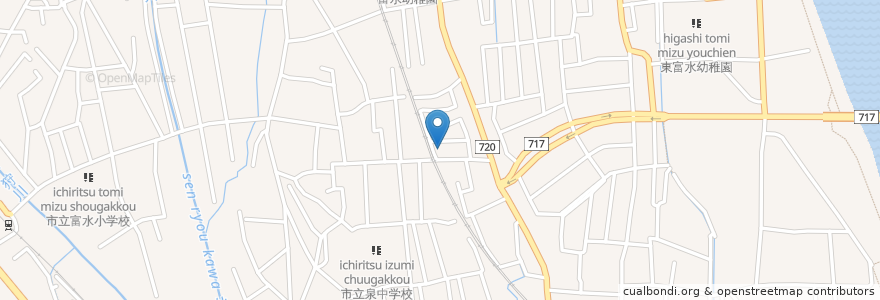 Mapa de ubicacion de うちの動物病院 en 日本, 神奈川県, 小田原市.