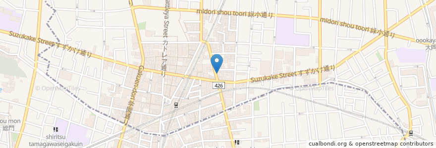 Mapa de ubicacion de 井原歯科クリニック en 日本, 东京都/東京都, 目黒区.