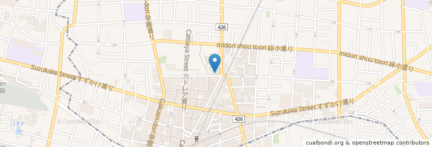 Mapa de ubicacion de 今井歯科 en 일본, 도쿄도, 目黒区.
