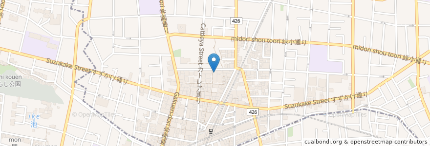 Mapa de ubicacion de ファイナンシャルラウンジ 東京スター銀行 en Giappone, Tokyo, 目黒区.