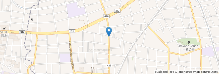 Mapa de ubicacion de coron en 日本, 東京都, 目黒区.