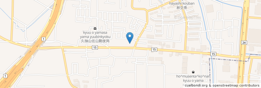 Mapa de ubicacion de 蔵出し醤油麺処 森元 en Japan, 京都府, 久世郡, 久御山町.