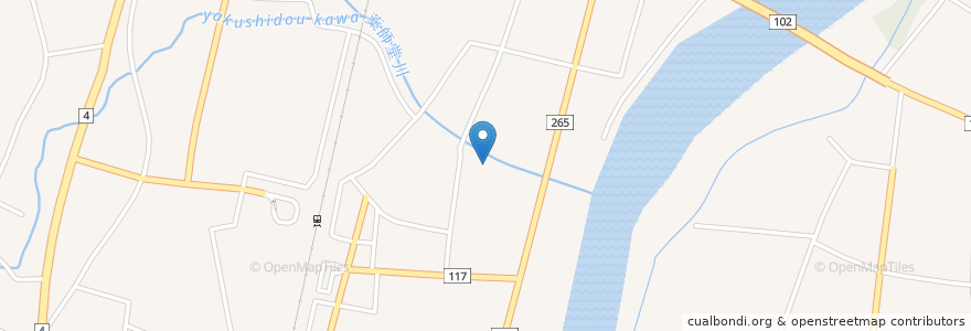 Mapa de ubicacion de 和風スナック 幸 en Япония, Иватэ, 花巻市.
