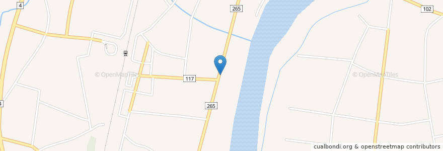 Mapa de ubicacion de スナック シーク en 日本, 岩手県, 花巻市.