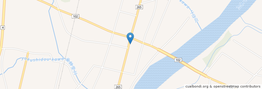Mapa de ubicacion de のんちゃん ラーメン en 日本, 岩手県, 花巻市.