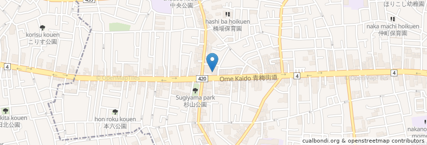 Mapa de ubicacion de メディカル新中野 en اليابان, 東京都, 中野区.
