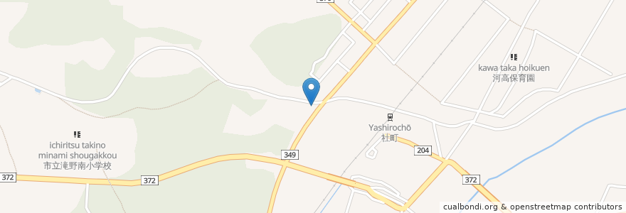 Mapa de ubicacion de イザカヤレストラン マミー en 日本, 兵庫県, 加東市.