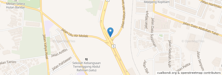 Mapa de ubicacion de seng huat en マレーシア, Iskandar Malaysia, Iskandar Malaysia, Johor Bahru, Johor Bahru.