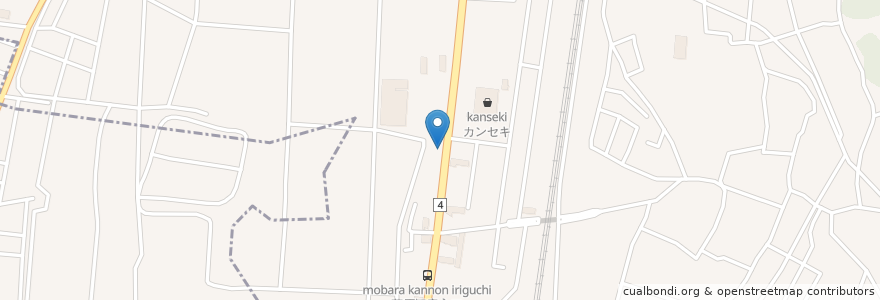 Mapa de ubicacion de ほっともっと en Japan, 栃木県, 宇都宮市.