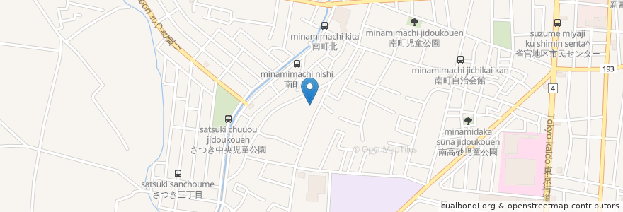 Mapa de ubicacion de 養老乃瀧 en Japonya, 栃木県, 宇都宮市.