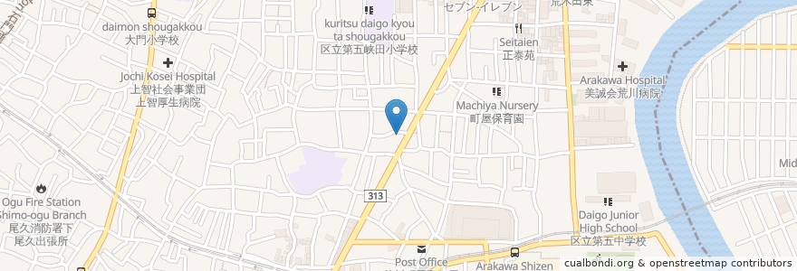 Mapa de ubicacion de winBell en Japón, Tokio.