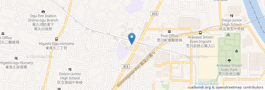 Mapa de ubicacion de ガスト en اليابان, 東京都.