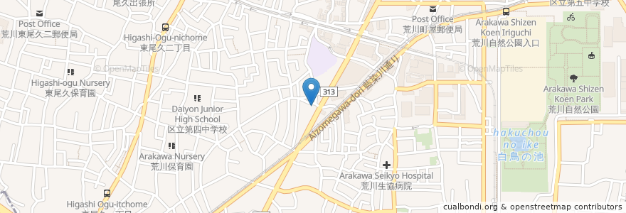 Mapa de ubicacion de winBell WEST en ژاپن, 東京都.