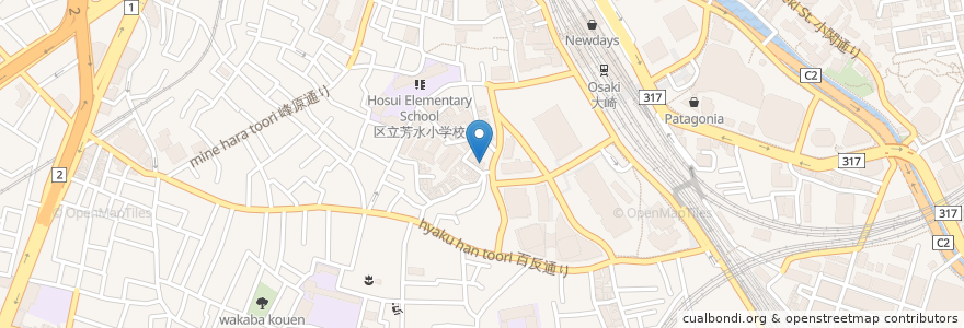 Mapa de ubicacion de 三水会クリニック en 日本, 东京都/東京都, 品川区.