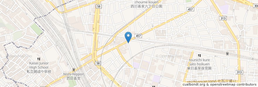 Mapa de ubicacion de ガスト en 日本, 东京都/東京都.