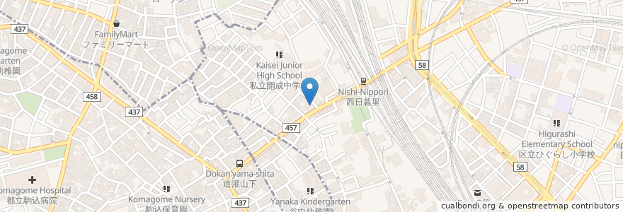 Mapa de ubicacion de いずみファーマシー en Japonya, 東京都.