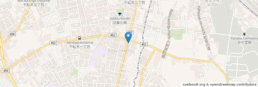 Mapa de ubicacion de 齋藤皮フ科 en Japan, Tokyo, Bunkyo.