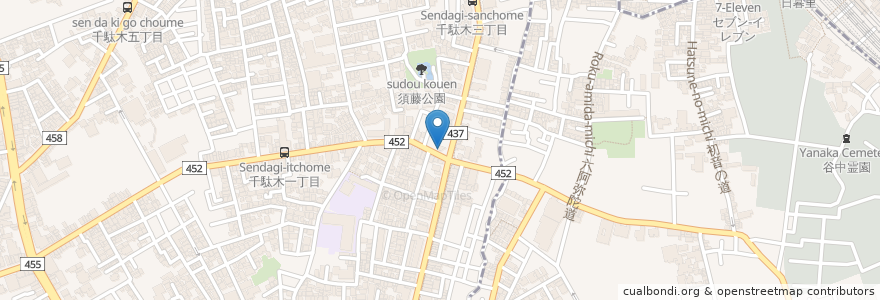 Mapa de ubicacion de FWATTY COFFEE en Jepun, 東京都, 文京区.