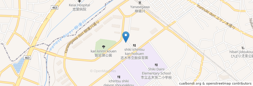 Mapa de ubicacion de 愛児舎キャトリエーム en Giappone, Prefettura Di Saitama, 志木市.