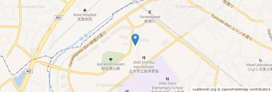 Mapa de ubicacion de 愛児舎トロワンジエーム en Japão, 埼玉県, 志木市.