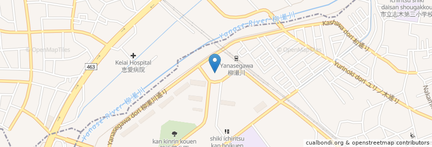 Mapa de ubicacion de 三井住友銀行 en 日本, 埼玉県.