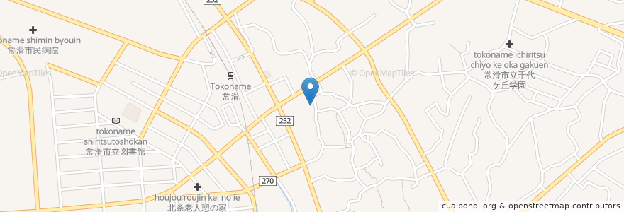 Mapa de ubicacion de 名古屋芸術大学常滑工房 en Japan, Präfektur Aichi, 常滑市.