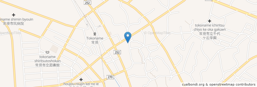 Mapa de ubicacion de うなぎの中村屋 en Jepun, 愛知県, 常滑市.