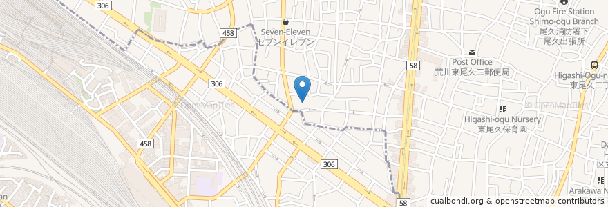 Mapa de ubicacion de ぱぱす en Japon, Tokyo.