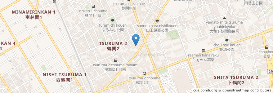 Mapa de ubicacion de FirCareDEPOT en Japonya, 神奈川県, 大和市.