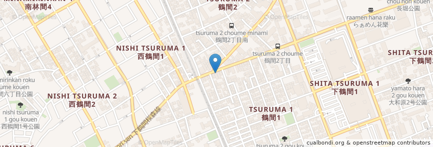 Mapa de ubicacion de 八剣伝 en ژاپن, 神奈川県, 大和市.