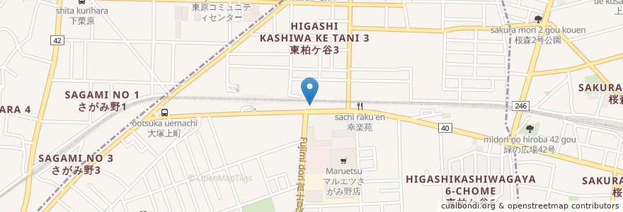 Mapa de ubicacion de スナック歓 en Япония, Канагава.