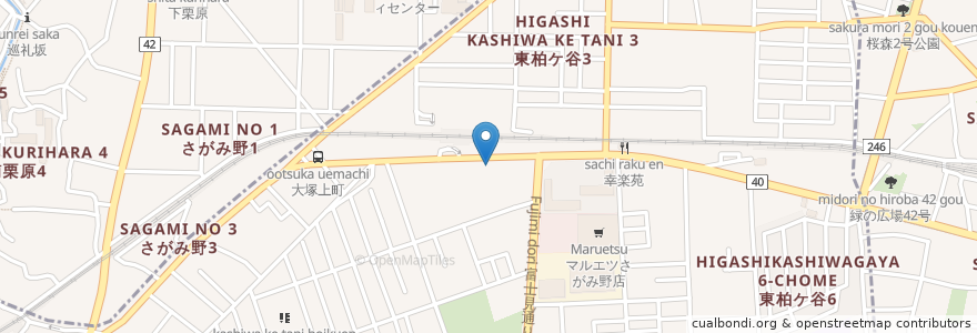 Mapa de ubicacion de もり整形外科 en Japan, Kanagawa Prefecture.