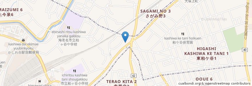 Mapa de ubicacion de ますだ産婦人科 en Japonya, 神奈川県, 海老名市.